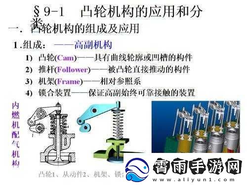 性别自由凸轮管